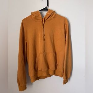 divided h&m large mustard hoodie